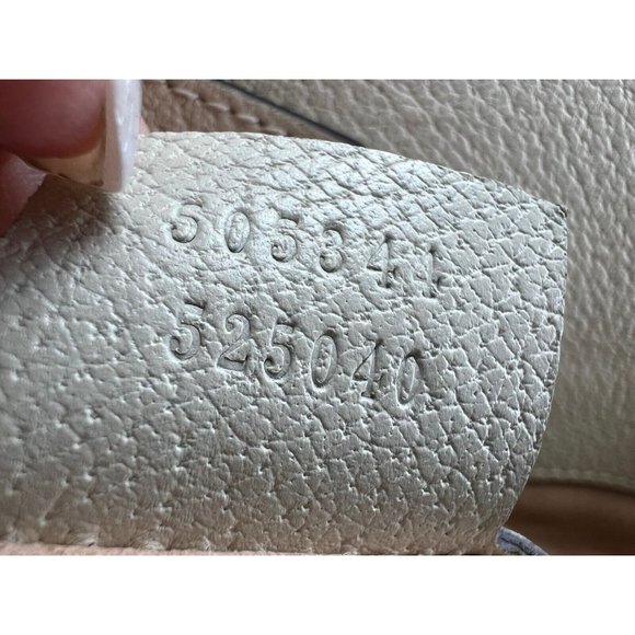 GUCCI Linea Medium Totem Web Stripped Yellow Butterfly Top Handle Bag - Picture 8 of 12